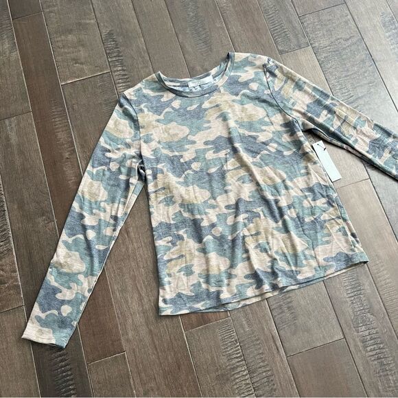 Tresics camo Long-Sleeved Shirt Top Camouflage L Tee - Picture 1 of 5